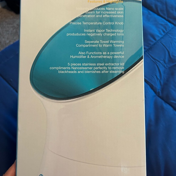 PURE • NANOSTEAMER  • 3 in 1/Multi-Functional Ionic Facial Steamer • - Picture 8 of 8